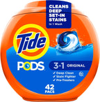 Buy now Tide PODS Laundry Detergent Soap PODS, High Efficiency (HE), Spring Meadow Scent, 96 Count at indiglob india