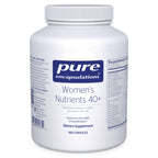 Pure Encapsulations Women's Nutrients 40+, 360 Capsules | Multivitamin for Women Over 40 to Support Urinary Tract Health, Breast Cell Health and Eye Integrity*, Vitamin C and E