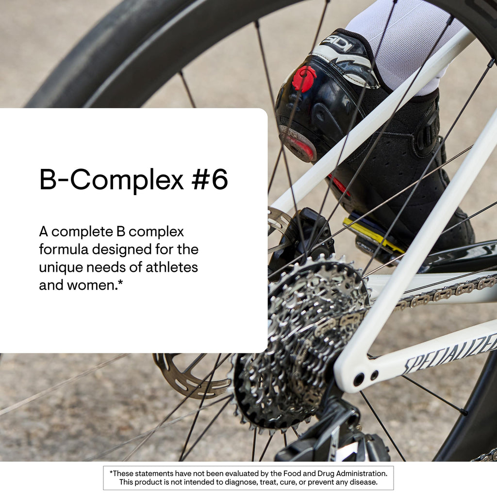 THORNE B-Complex #6, 8 Active B Vitamins, Choline & Extra B6, 60 Capsules | Supports Cellular Energy, Muscle Performance, Positive Mood & Neurological Function*, Gluten-Free, NSF Certified for Sport