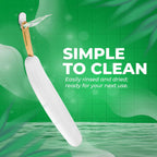 Buy now GranNaturals Lotion Applicator for your Back, Feet, and Legs - Sunscreen Applicator - Long Curved Easy Reach Body Brush for Suntan, Sunless Self-Tanning, Skin Cream, Acne, Body Wash - Elderly Aid at indiglob india