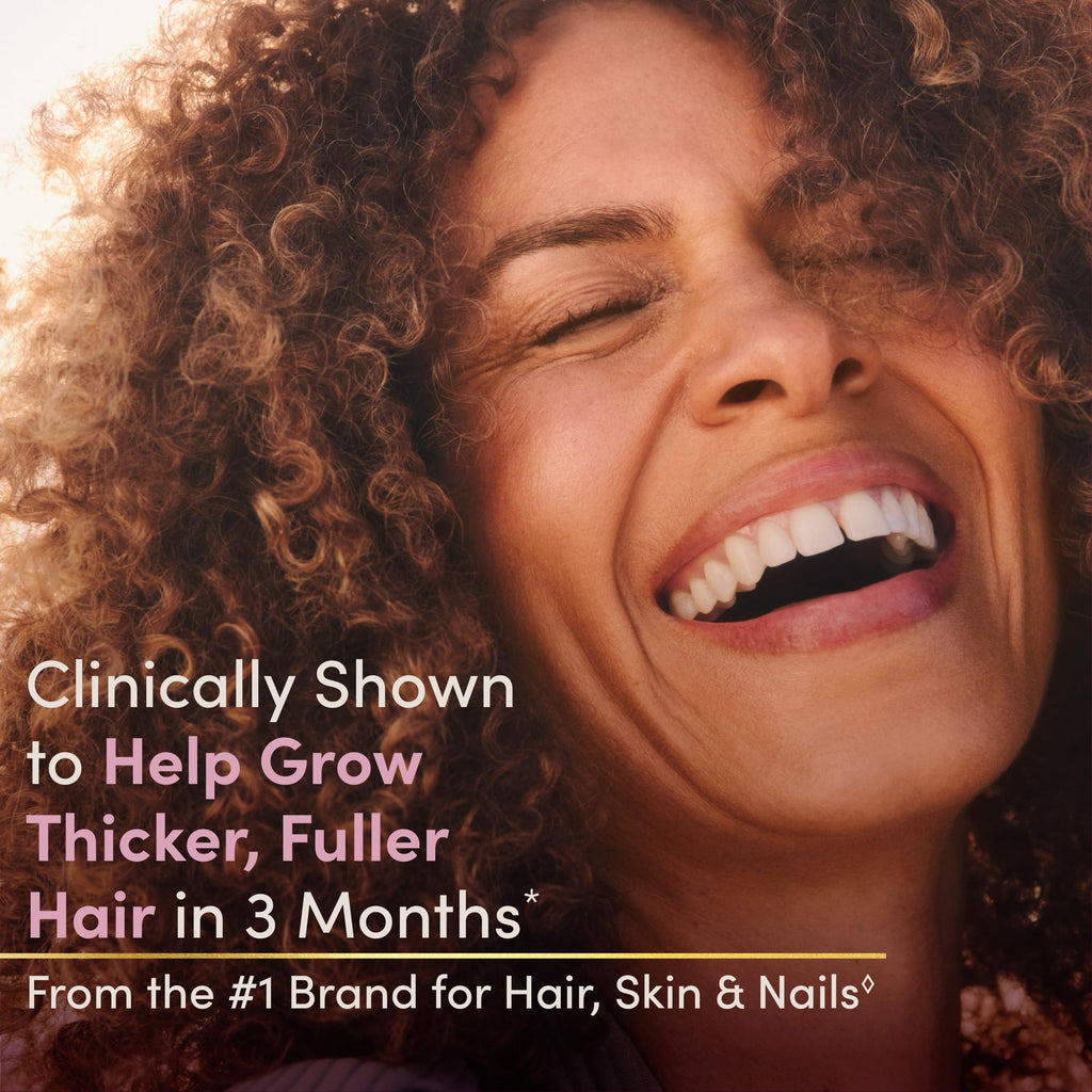 Nature's Bounty Optimal Solutions Hair Growth Vitamin Supplement, 30 Count
