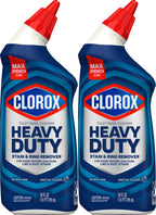 Buy now Clorox Toilet Bowl Cleaner Heavy Duty Stain and Ring Remover, Arctic Clean, 24 Fl Oz., Pack of 2 at indiglob india