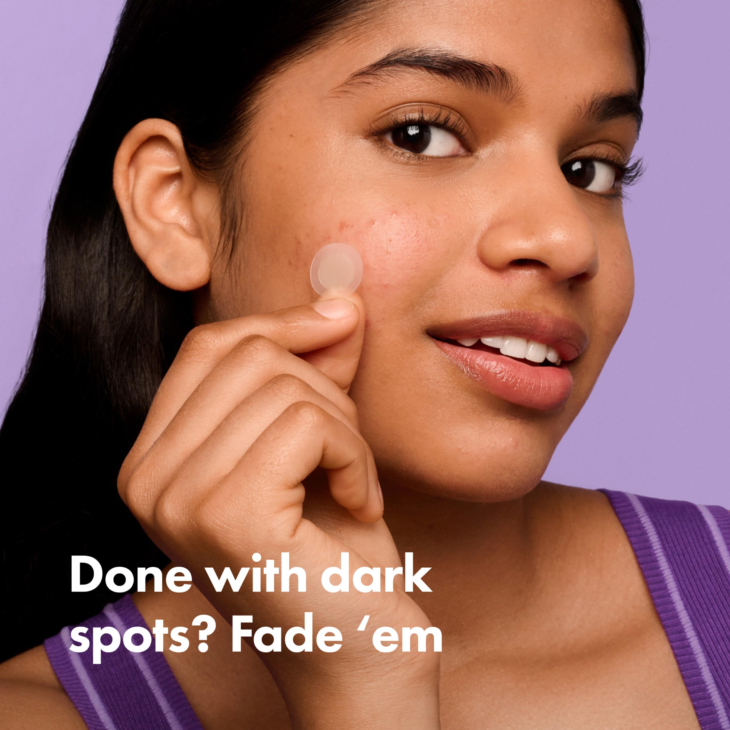 Mighty Patch Hero Cosmetics for Dark Spots Post-Blemish Patch, 8 Ct | Acne Patch with 395 Micropoints, Formulated With Vitamin C, Niacinamide; Dermatologist Tested; Non-Irritating