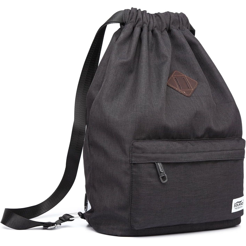 Buy now KAUKKO Drawstring Sports Backpack Gym Yoga Bag Shoulder Rucksack for Men and Women at indiglob india