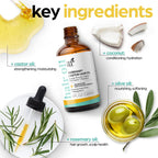 ArtNaturals Rosemary Oil for Hair Growth & Castor Oil Set, 4 oz, Women Men