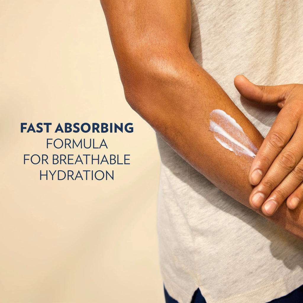 Vaseline Men Fast Absorbing 3in1 Hand, Body & Face Lotion 20.3oz 3ct | Body moisturizer for men provides 48HR moisture, restores skin hydration, absorbs fast with a non-greasy feel, for dry skin
