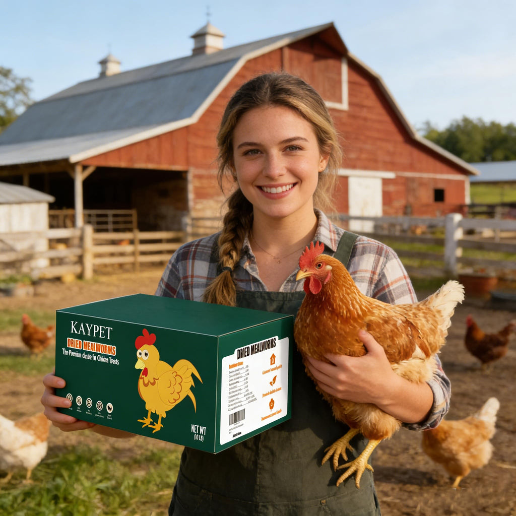Dried Mealworms 10LB Meal Worms for Chicken Ducks and Wild Birds