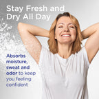 Shower to Shower Morning Fresh Body Powder for Chafing and Odor, 13 Oz | Deodorant powder with lavender, sweat absorbing, prevents chafing & odor, all over body powder for long lasting freshness