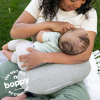 Boppy Anywhere Travel Nursing Pillow, Compact Breastfeeding Support Pillow