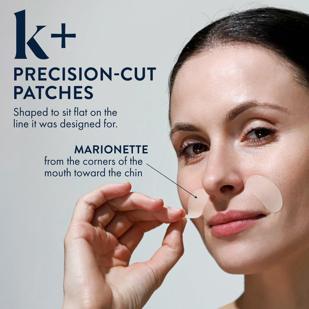 KPLUS k+ Korean Marionette Patches for Smile Lines & Nasolabial Folds, 60ct