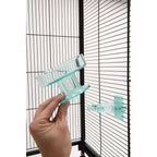 Buy now Lixit Quick Lock Bird Cage Bath for Lovebirds, Canaries, Finches, Parakeets, and Cockatiels and Other Small to Medium Feathered Friends (Pack of 1) at indiglob india
