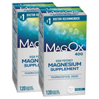 Mag-Ox High Potency Magnesium Supplement, Tablets, 60 Count | Pharmaceutical Grade Magnesium Oxide, 482 mg Per Dose, Magox 400 Magnesium