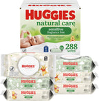 Buy now Baby Wipes, Huggies Natural Care Sensitive Baby Diaper Wipes, Unscented, Hypoallergenic, 1 Flip-Top Packs (56 Wipes Total) at indiglob india