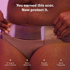 Frida Mom C-Section Silicone Strips for Recovery, Scar Treatment, Essential | Reusable Medical Grade Treatment for Keloid Scars, Includes Case & Pouch, Must Have for C-Section