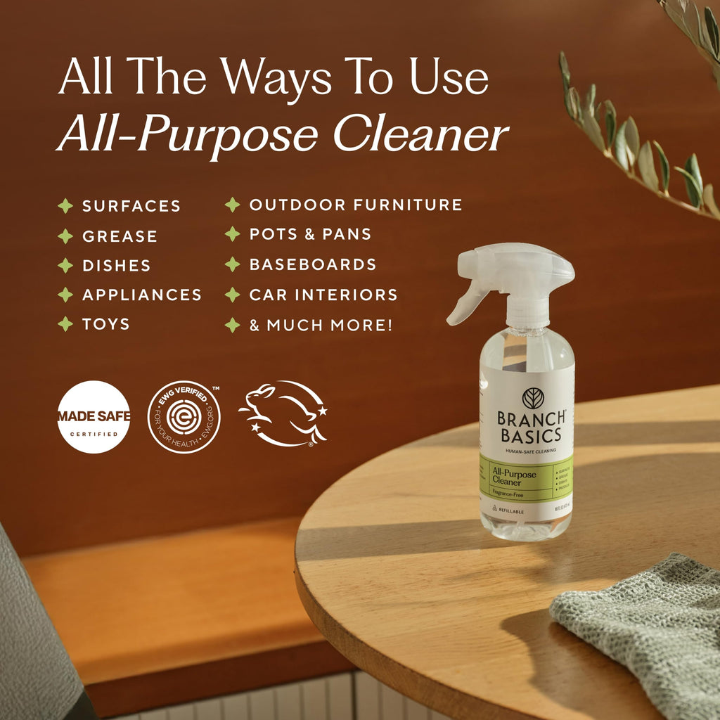Branch Basics All-Purpose Cleaning Kit: Refillable Surface Cleaner