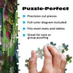 Buy now Buffalo Games – Little White Chapel Jigsaw Puzzle, 500 Piece Puzzle for Adults, Peaceful Church Landscape Art by Dominic Davison at indiglob india