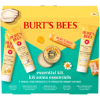 Burt's Bees Gifts Ideas - Essential Everyday Beauty Set, 5 Travel Size Products - Deep Cleansing Cream, Hand Salve, Body Lotion, Foot Cream and Lip Balm