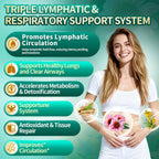 27-in-1 Lymphatic Drainage Supplements Capsules, Support Lymph System Detox