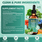 Dobeko Soursop Bitters Liquid Drops, Bitter Herbs with Soursop Extract, Ashwagandha, Sea Moss & Black Seed Oil, Formulated for Immune Wellness, Antioxidant Support & Healthy Digestion, 2 FL Oz