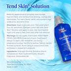 Tend Skin Solution for Razor Bumps and Ingrown Hair, 4 Oz | Solution for Unsightly Razor Burns, Post Shaving and Waxing Toner, Deodorant, Made in USA