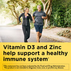 Nature Made Calcium Magnesium Zinc with Vitamin D3, 300 Tablets | Magnesium and Calcium Supplement for Bone Support, Vitamin D and Zinc Support a Healthy Immune System