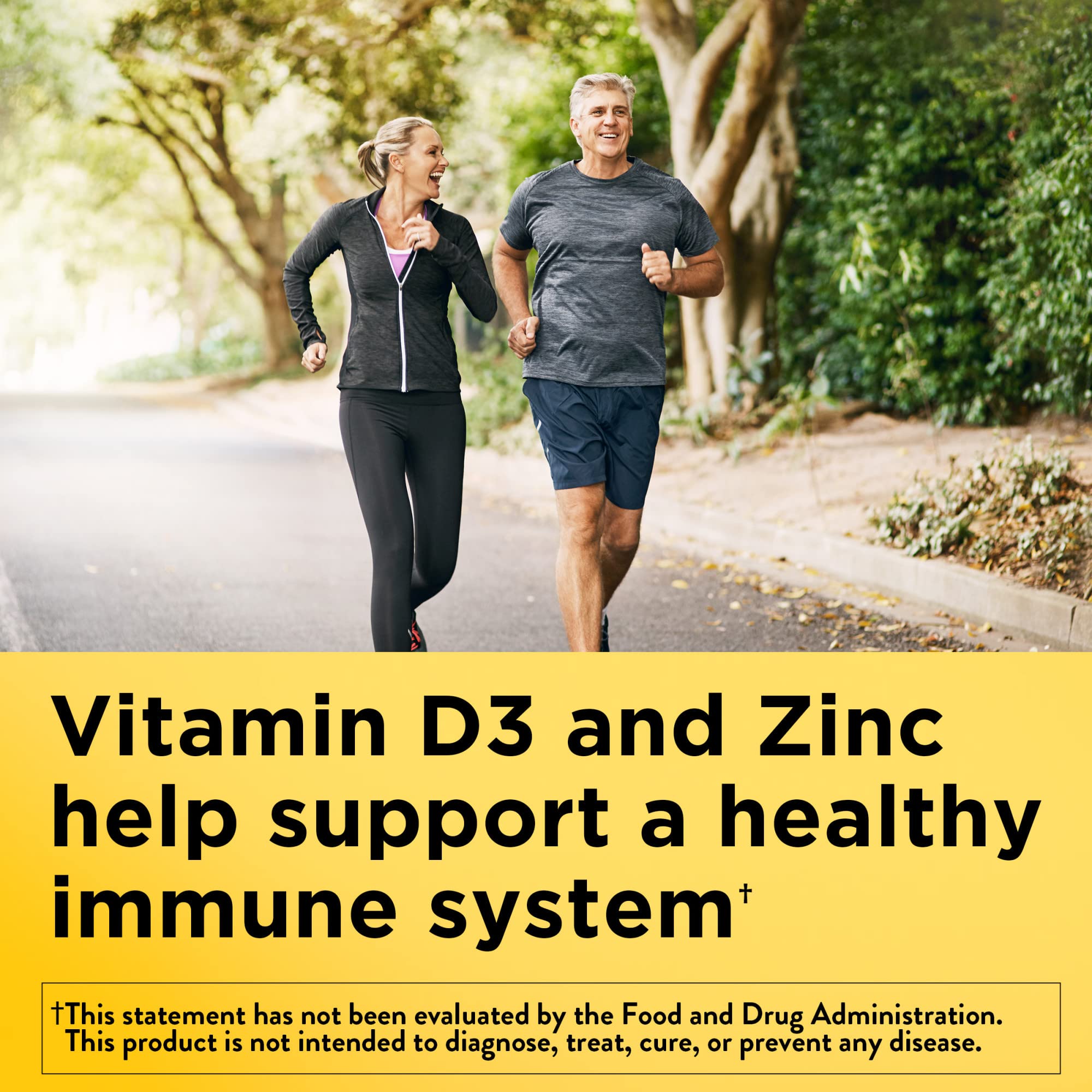 Nature Made Calcium Magnesium Zinc with Vitamin D3, 300 Tablets | Magnesium and Calcium Supplement for Bone Support, Vitamin D and Zinc Support a Healthy Immune System
