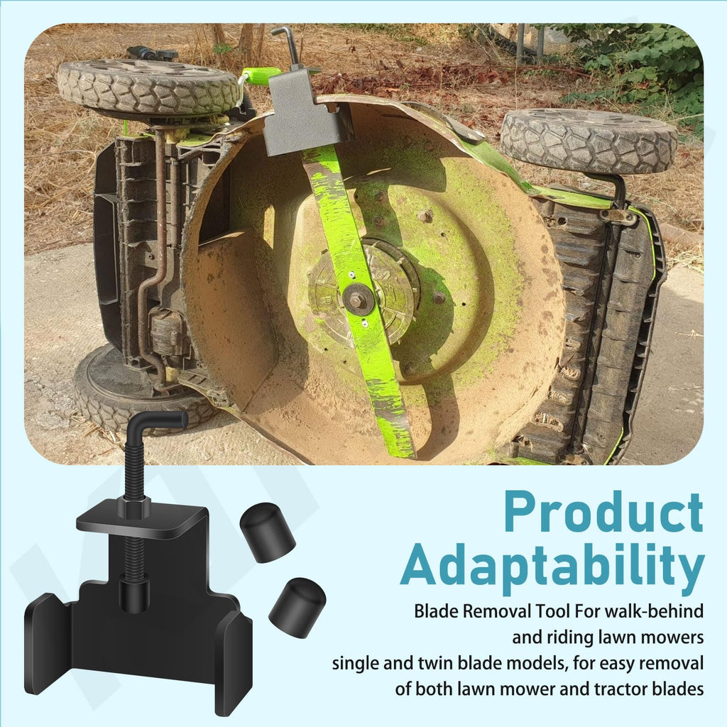 490-850-0005 Universal Mower Blade Removal Tool/Lawn Mower Blade Clamp Compatible with MTD 21" Walk Behind and Riding Lawn mowers, Fits for 11A-B13M729, 13A326JC058, 13AX935T004, 339079