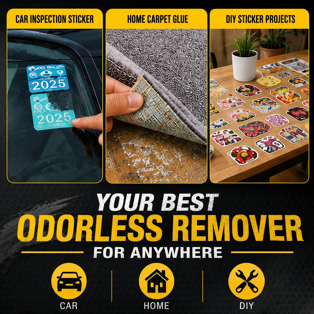 Adhesive Sticker Remover for Removing Car Decal, Window Tint, Glue Residue