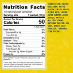 Bare Bones Lemonade Collagen Protein Powder Drink Mix, 16 Stick Packets | 5g Collagen Protein | Prebiotic Collagen Drink Mix for Water | Naturally Sweetened, Light & Flavorful | Gluten & Dairy Free