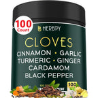 Herbpy 7in1 Clove Supplement 500mg, Support Digestion, Immune, Heart Health