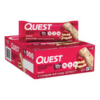 Buy now Quest Nutrition Chocolate Brownie Protein Bar, 20g Protein, 1g Sugar, 4g Net Carb, High Fiber, Gluten Free, 12 Count at indiglob india