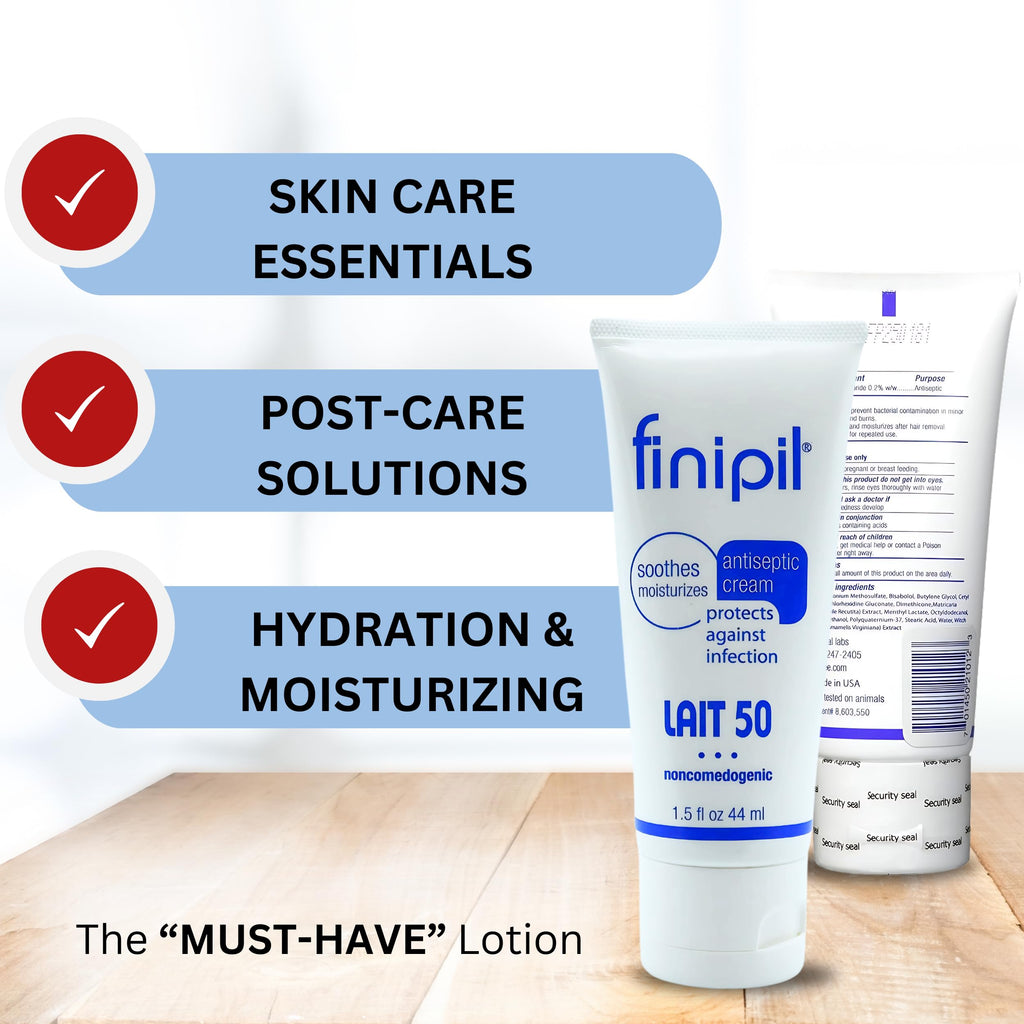 Buy now Lait 50 Antiseptic Cream – Post Hair Removal & Ingrown Hair Treatment, Cools & Soothes Skin, 1.5 Ounce at indiglob india