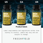 Buy now Vegan Omega 3 DHA: Algae Oil, Most Reviewed, Carrageenan Free, Sustainable, Tested, No Heavy Metals, Fish Oil Alt, Plant Based Omega. Supports Heart, Brain, Joint Health w/DPA at indiglob india