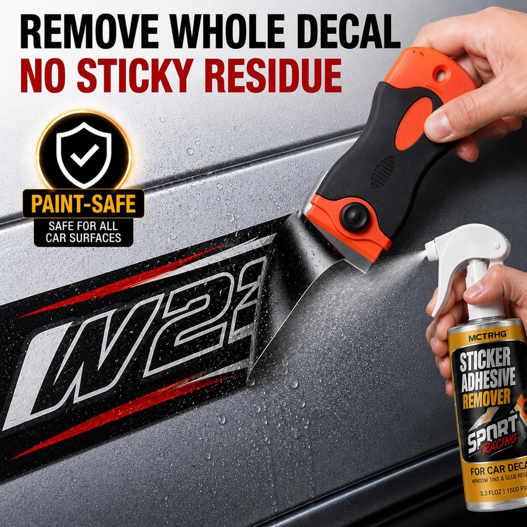 Adhesive Sticker Remover for Removing Car Decal, Window Tint, Glue Residue