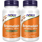 NOW Bromelain 500 mg,120 Veg Capsules
