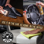 Buy now Chemical Guys Leather Cleaner and Conditioner Kit - 2 Bottles (4 oz Each), Car Cleaner and Conditioner, Safely Cleans & Conditions Leather Car Interiors, Furniture, Shoes, Boots, Bags, Apparel & More at indiglob india