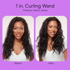 Buy now Conair Double Ceramic 1-Inch Curling Wand, Produces Flawless Waves, Curling Iron for Use on Medium and Long Hair, 30 Heat Setting Curling Iron, White at indiglob india
