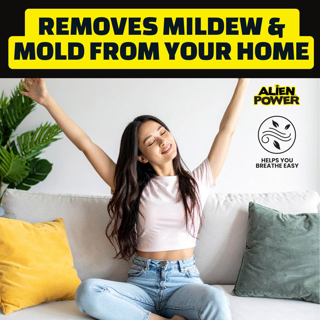 ALIEN POWER No-Scrub Mold Remover Spray for Black Mold & Mildew, 72 Oz.