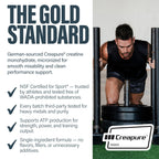 BUBS Boost Creatine Monohydrate – 90 Servings | 5g Creapure® Creatine Powder | NSF Certified for Sport | Supports Strength, Power & Performance | Unflavored, No Fillers