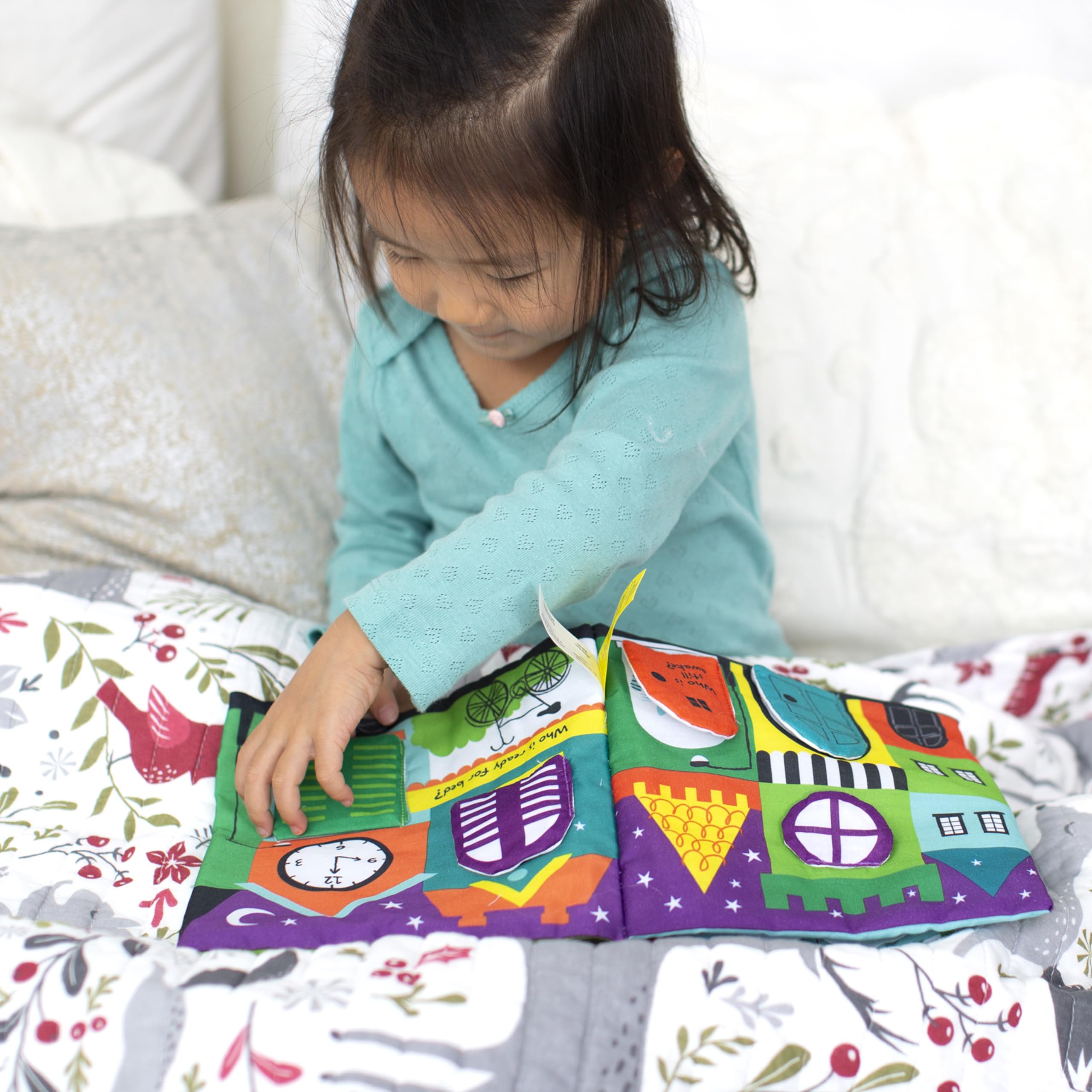 Buy now Melissa & Doug Soft Activity Baby Book - The Wonderful World of Peekaboo! Lift The Flap Busy Book for Toddlers, Sensory Toys for Babies and Toddlers at indiglob india