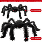 Colovis 8 PCS Halloween Spider Decorations for Indoor and Outdoor