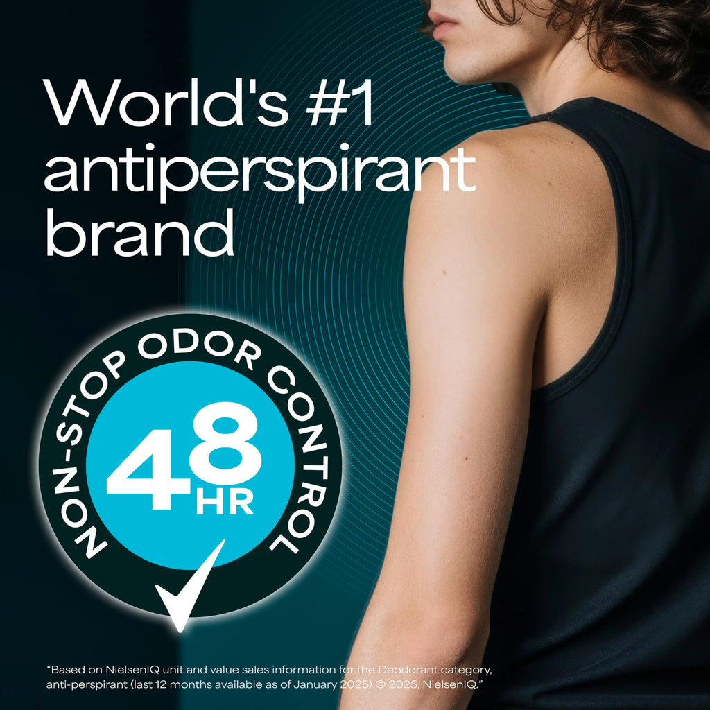 Degree Men Original Antiperspirant Cool Rush Twin Pack Sweat 2 Pack 2.7 oz | 48-Hour Sweat & Odor Protection for Men