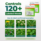 Celsius WG Herbicide 2-Pack with Bug And Blade Weed ID Card