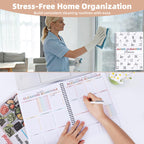 PGJ ADHD Cleaning Planner for Adults, Undated Cleaning Schedule & Checklist