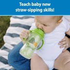 Dr. Brown's Milestones Insulated Sippy Cup, Blue & Green, 2-Pack