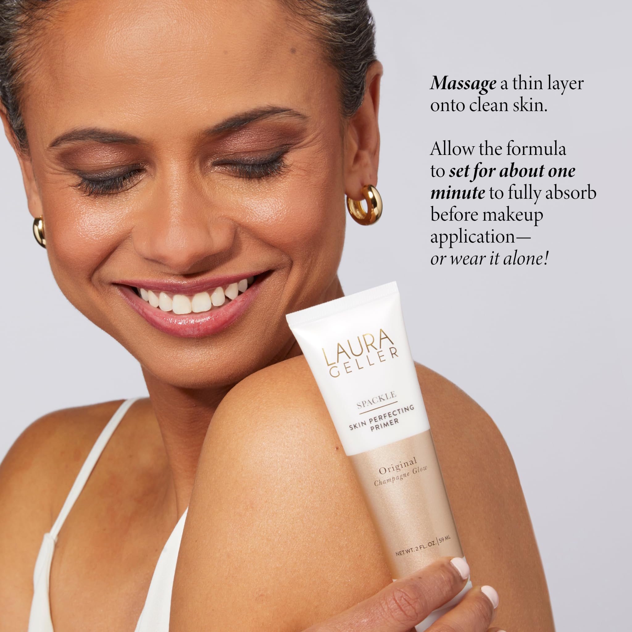 LAURA GELLER Spackle Makeup Primer, Champagne Glow - 2 Fl Oz