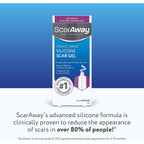 Buy now ScarAway 100% Medical-Grade Silicone Scar Gel for Face, Body, Surgical, Burn, Hypertrophic, Keloids and Acne Scar Treatment, 0.71 Ounces, (20 Grams) at indiglob india