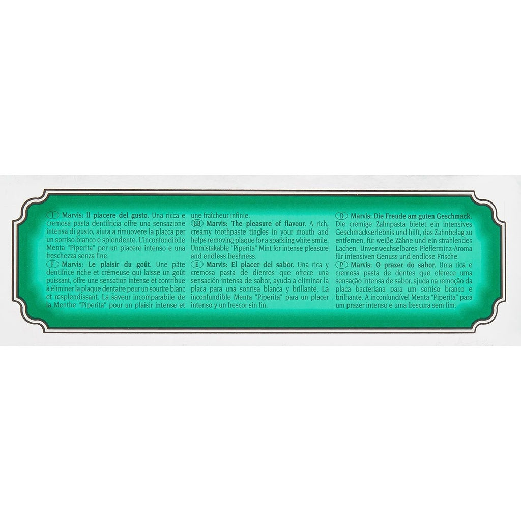 Buy now Marvis Classic Strong Mint Toothpaste at indiglob india