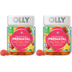 OLLY Prenatal Multivitamin Gummy, Daily Blend for Mommy & Baby - 84 Count