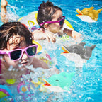 XY-WQ Dolphin Floating Pool Thermometer with String, Easy-Read